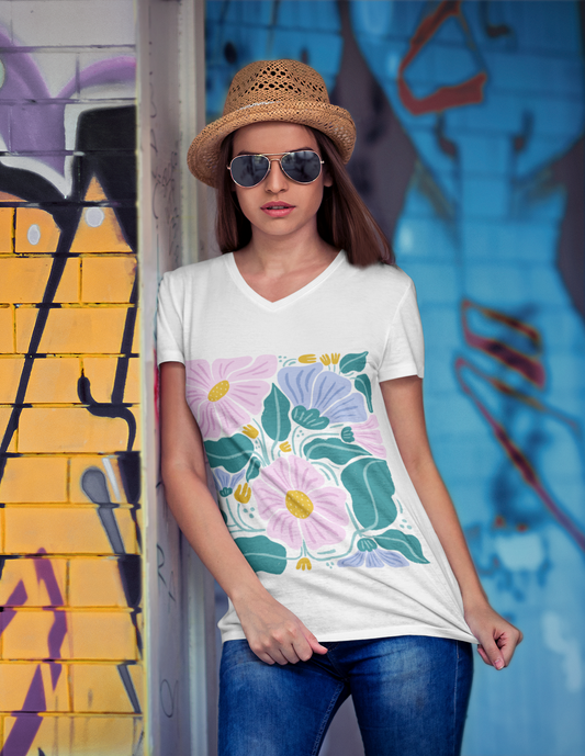 Boho Floral Women's T-Shirt