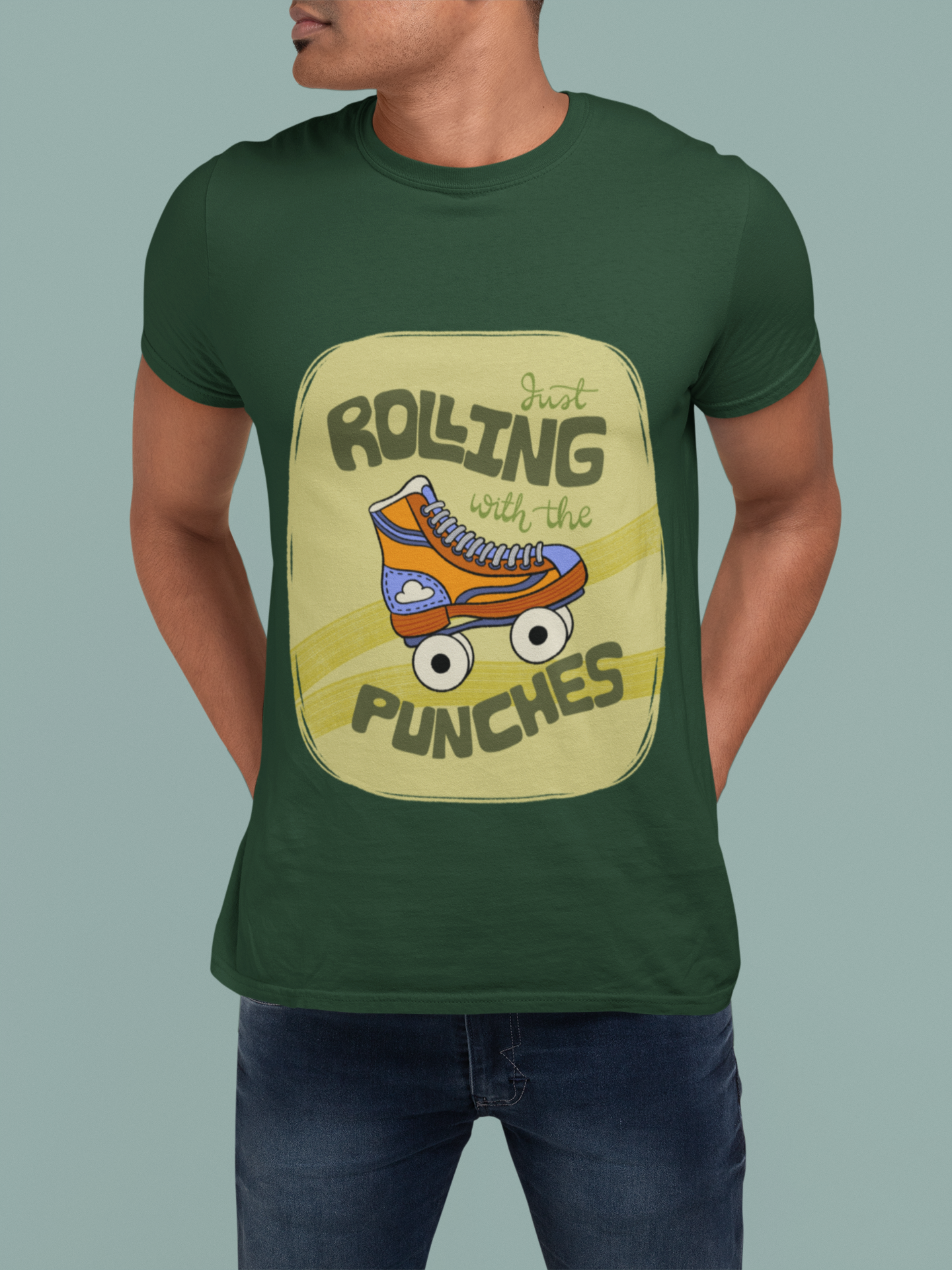 Rolling with the Punches Men's T-Shirt