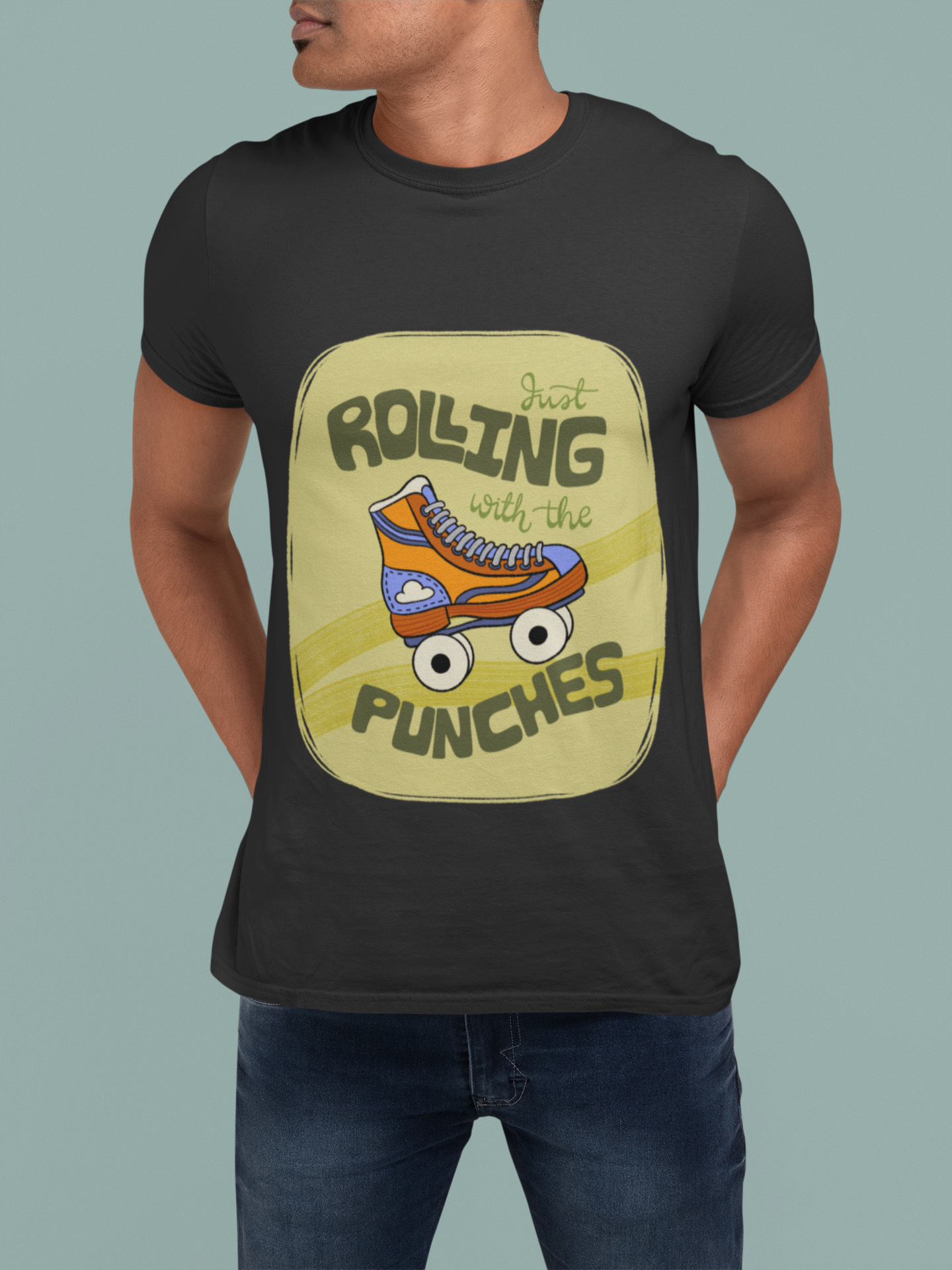 Rolling with the Punches Men's T-Shirt